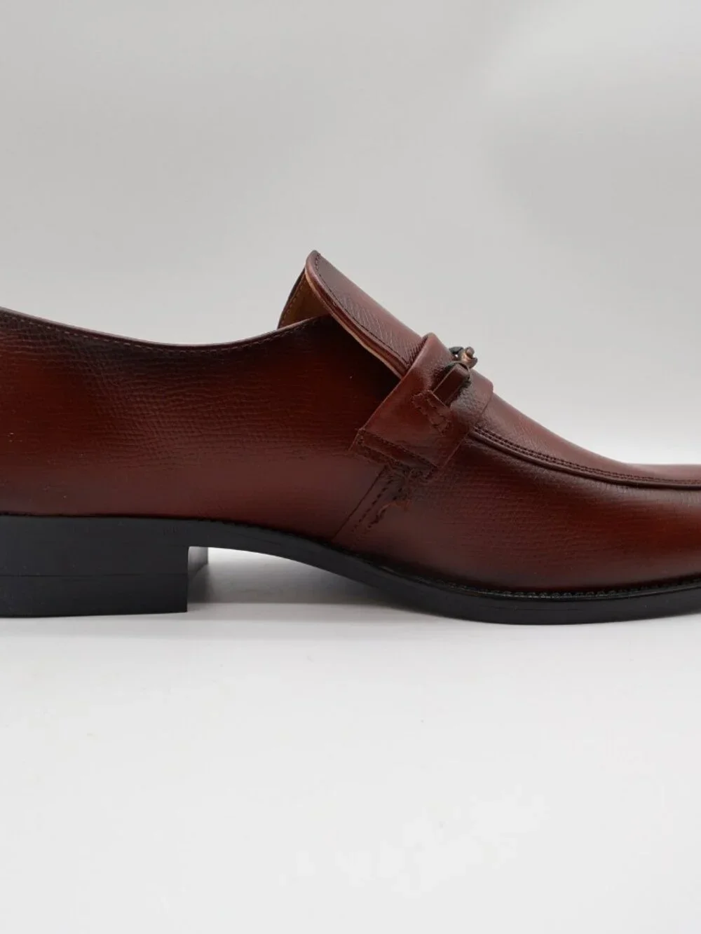 Barclay Horsebit Loafers Mens 10 D Brown Leather NOS Made in USA